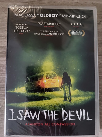I saw the Devil (2010) Dvd, uusi
