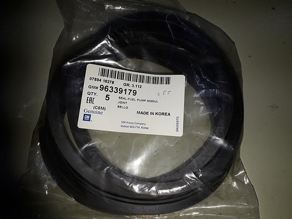 Polttoainepumpuntiiviste Daewoo Matiz / Spark