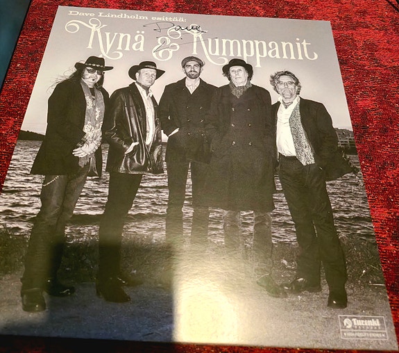 Dave Lindholm - Kynä & Kumppanit nimmaroitu LP