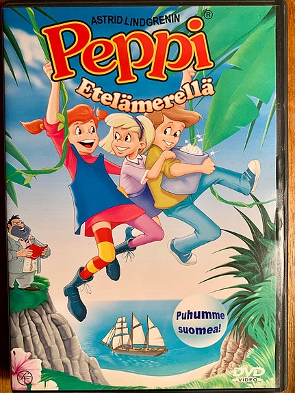 Peppi Pitkätossu Etelämerellä DVD
