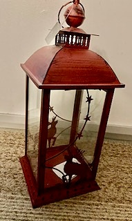 Myydään kaunis, uusi punainen lyhty, Polar Lanterns, valmistettu Suomessa