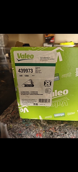 Opel Valeo 439973 Laturi 14V 120A