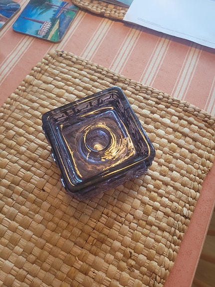 Riihimäen Lasi Kynttilänjalka