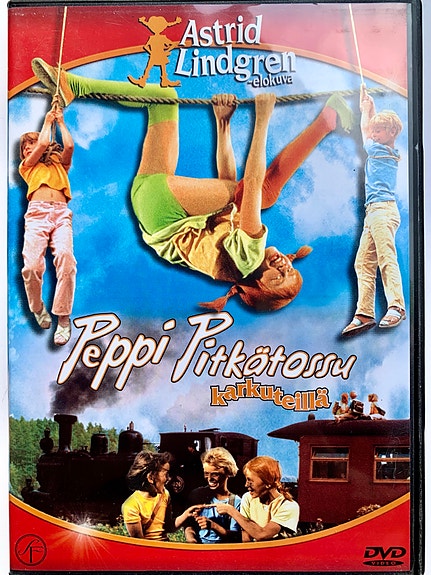 Peppi Pitkätossu karkuteillä DVD