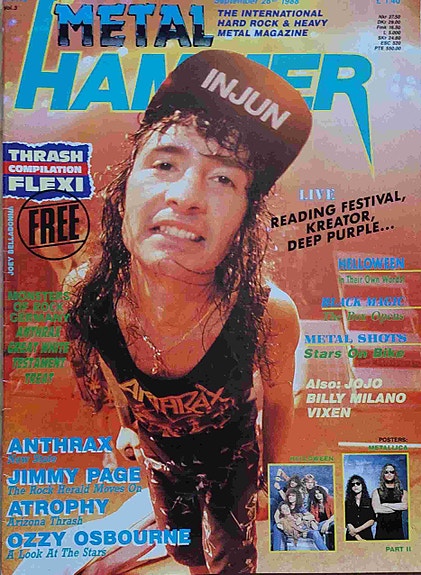 METAL HAMMER No 19 1988 + kaikki julisteet