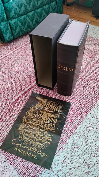 Vuoden 1642 Biblia näköispainos