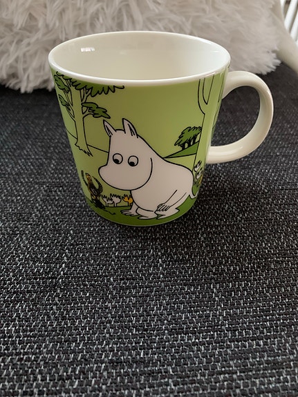 Muumimuki muumipeikko vihreä