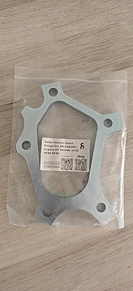 Subaru IHI turbon outlet laippa