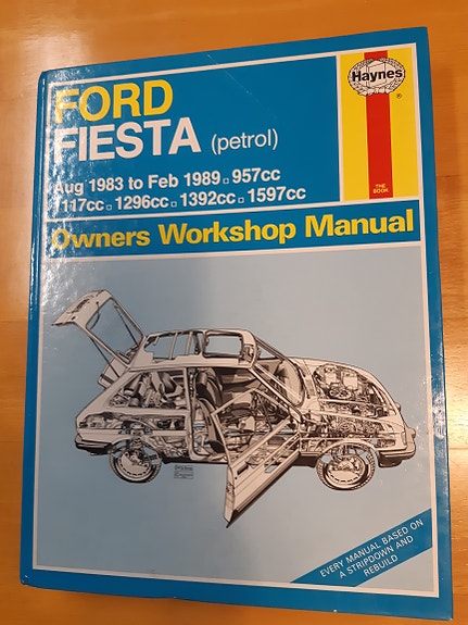Ford Fiesta vm 1983-1989 korjaamokäsikirja