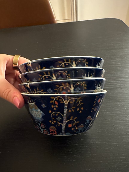 4kpl Iittala Taika kulhoja