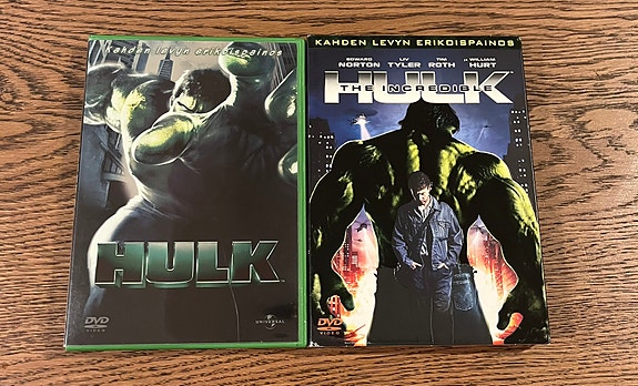 Hulk dvd