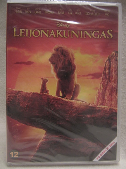 Leijonakuningas 2019 dvd uusi