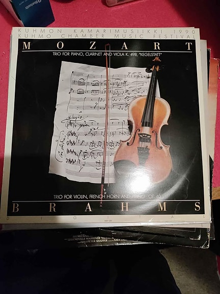 Klassista musiikkia levy vinyyli lp