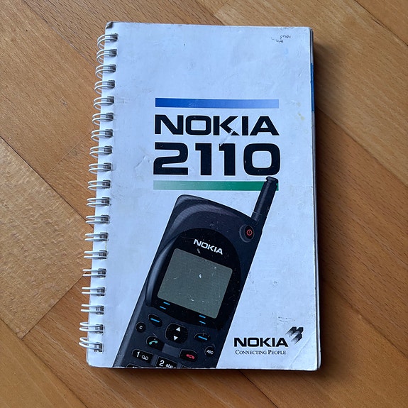 Nokia 2110 ohjekirja