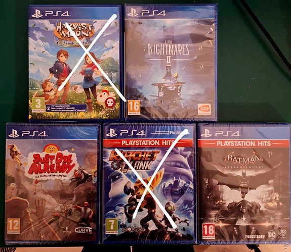 PS4 games PS 4 pelit