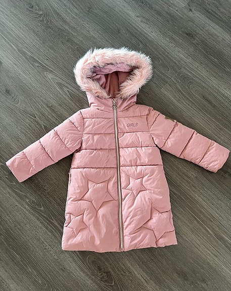 tyttöjen talvitakki 104 cm