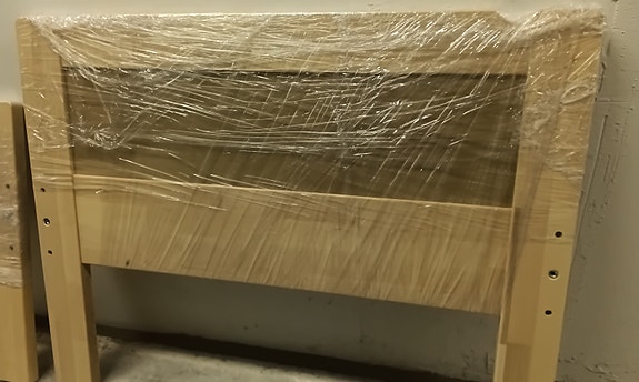 Sängyn kehikko 90x200cm, käyttämätön, koivua