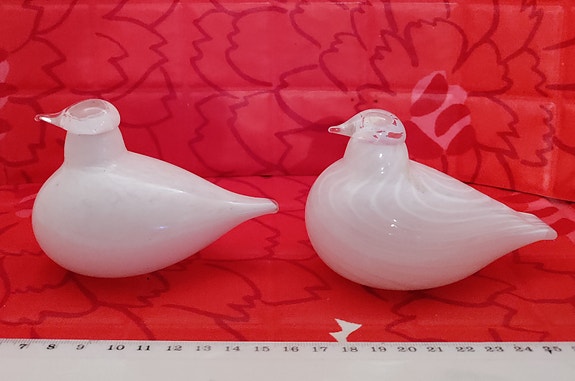 Iittala Oiva Toikka lasilintu Tirri