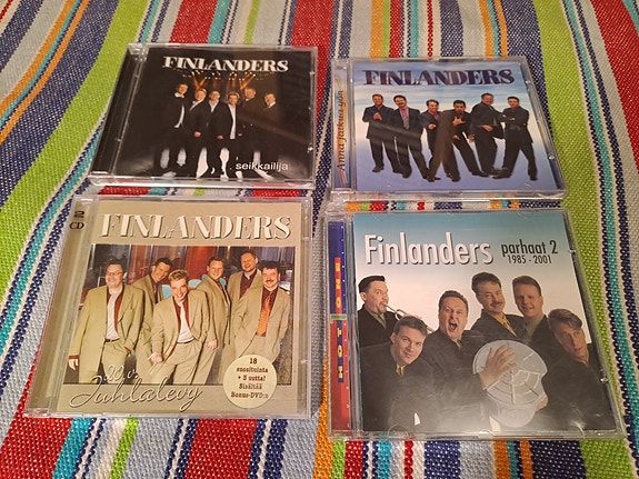 CD-levyjä, suomalaista musiikkia