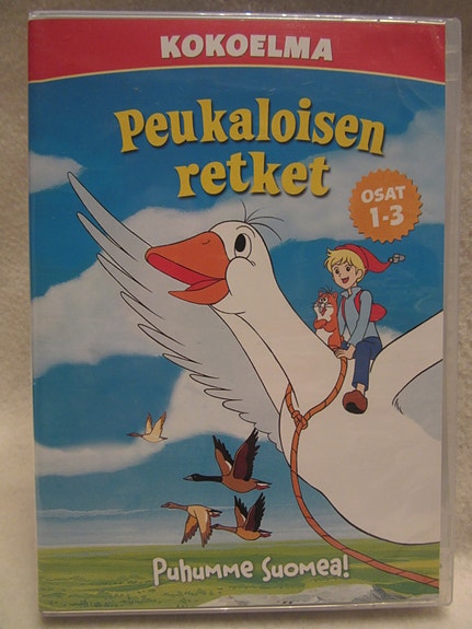 Peukaloisen retket 1-3 dvd