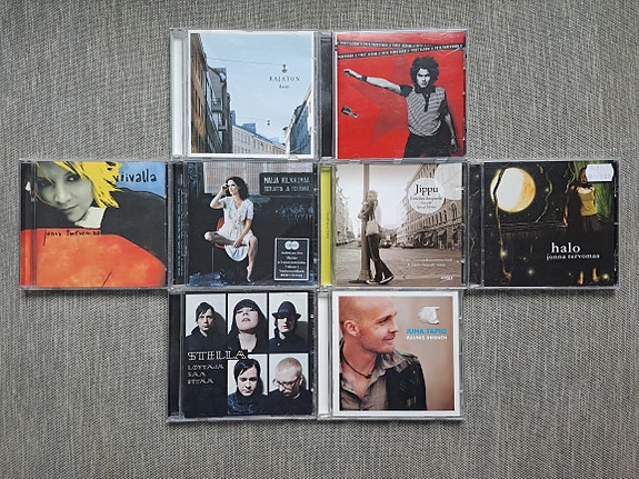 Suomalaista musiikkia 8 CD-levyä