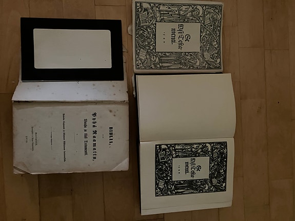 Raamattu,biblia,uusi testamentti 1880