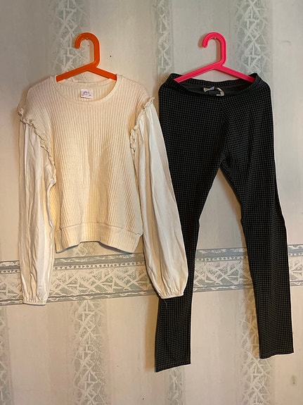 Zara pusero ja legginssit