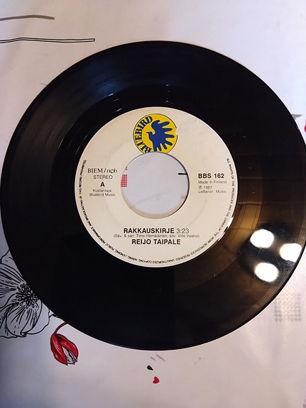 Reijo Taipale 7" Rakkauskirje/Pieni laulu