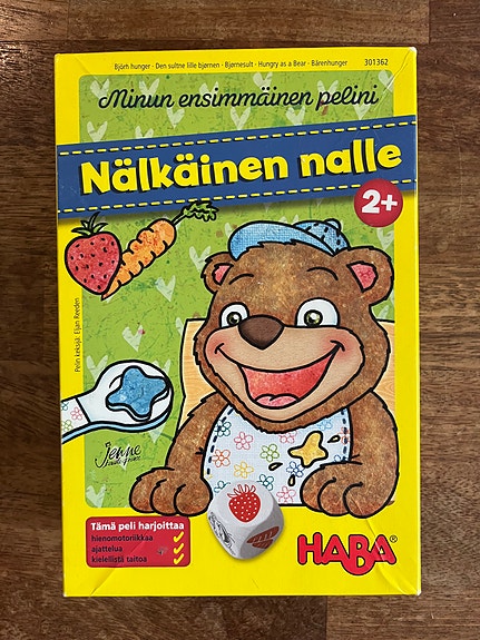 Nälkäinen nalle -peli, minun ensimmäinen pelini, Haba