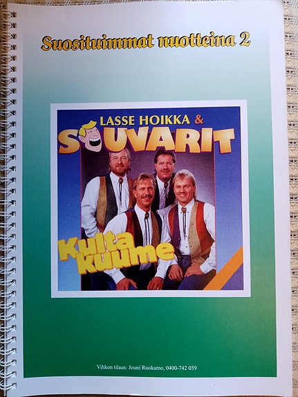Lasse Hoikka ja Souvarit. Suosituimmat nuotteina 2