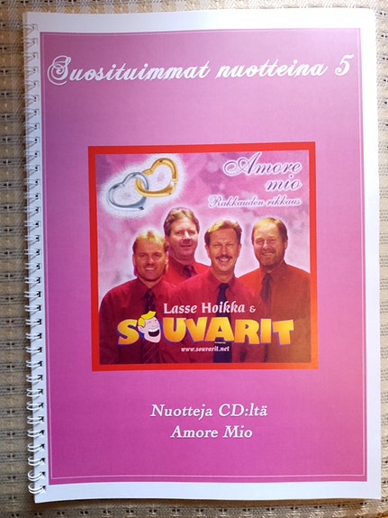 Lasse Hoikka ja Souvarit, Suosituimmat nuotteina 5