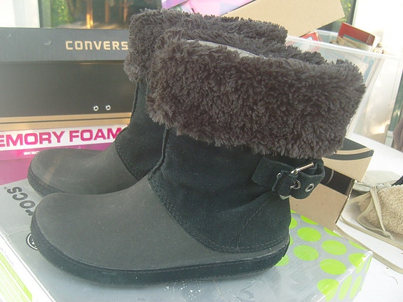 Crocs W6 talvisaappaat Musta Karvavuori Koko 36 37
