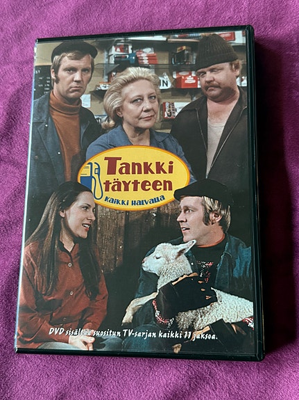 Tankki täyteen ja muita kotimaisia DVD filmejä, uudenveroisia