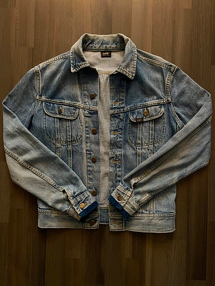 Vintage Lee Rider -farkkutakki PATD-153438