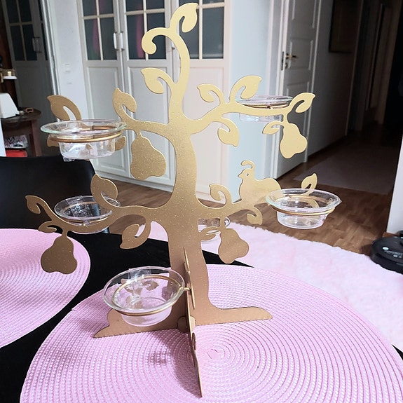 Partylite kultainen Päärynäpuu tuikkusomiste