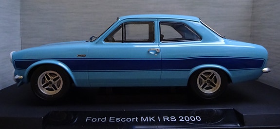 Pienoismalli Ford Escort Mk I RS 2000  tsin./sin.