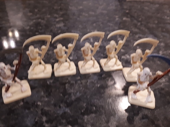 HeroQuest varaosia: Luuranko
