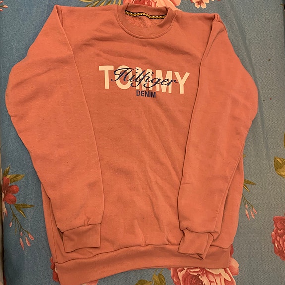 Tommy Hilfiger Pusero Vaaleanpunainen XXL