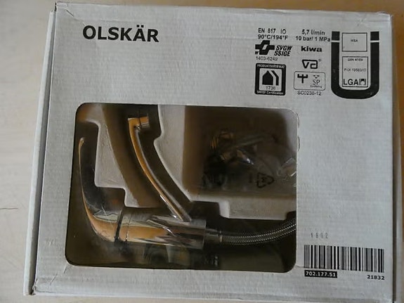 Pesualtaan hana - pesuallashana IKEA - käyttämätön