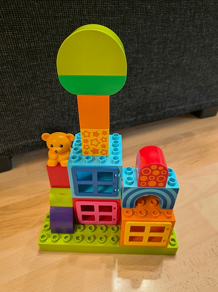 Lego Toddler Build and Play Cubes 10553-1
