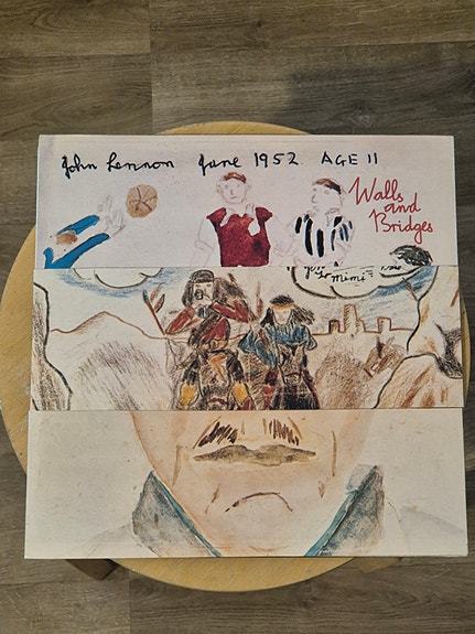 John lennon - wall & Bridges vinyyli levy