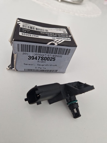 Chevrolet Cruze imusarjan paineanturi OEM 3947S0025