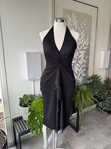 Halterneck mekko S