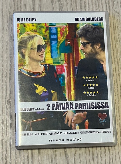 2 Päivää Pariisissa DVD