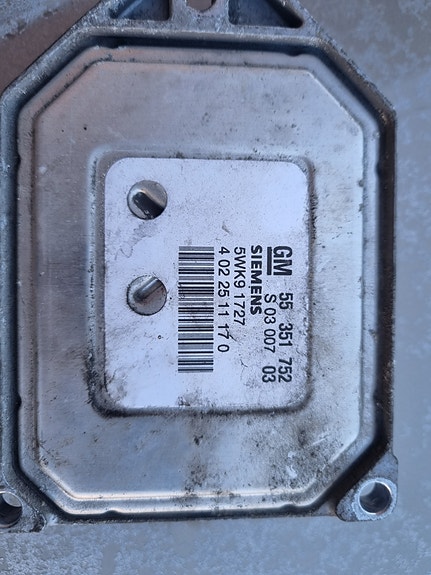 Opel zafiran ECU 1.8