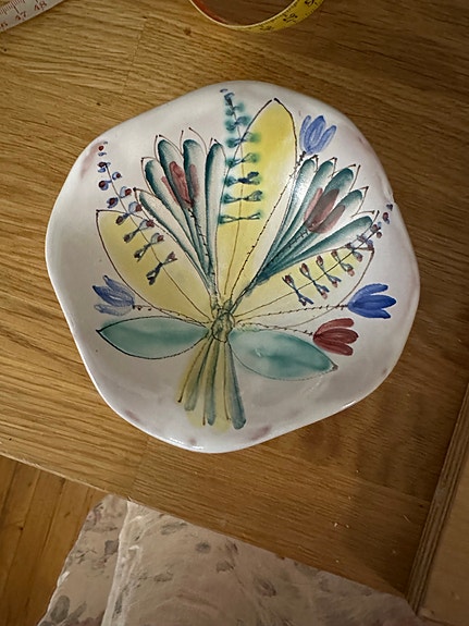 Arabia 20, hand made, käsin maalattu