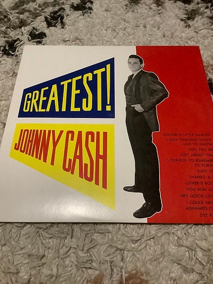 Johnny Cash - Greatest! Vinyyli