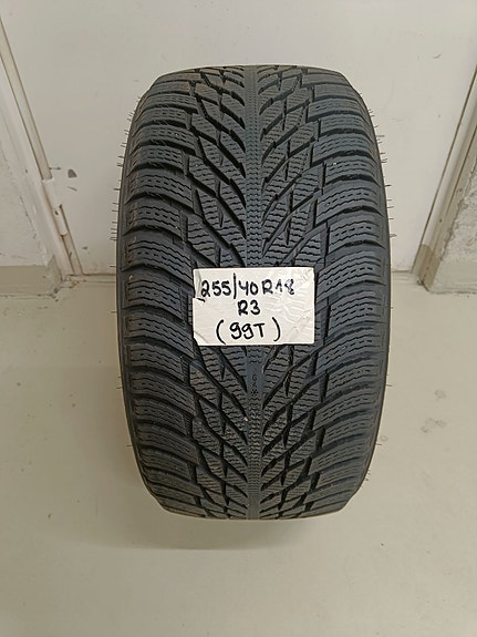 Nokian Hakkapeliitta R3 255/40 R18, "uusi", 1kpl