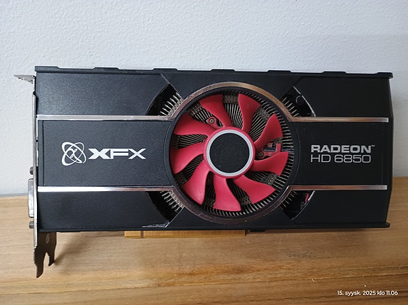 Näytönohjain Radeon HD6850 1GB DDR5