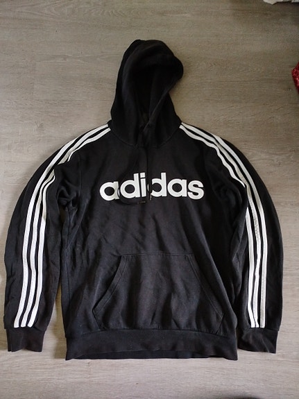 Adidas Miesten Huppari Musta S